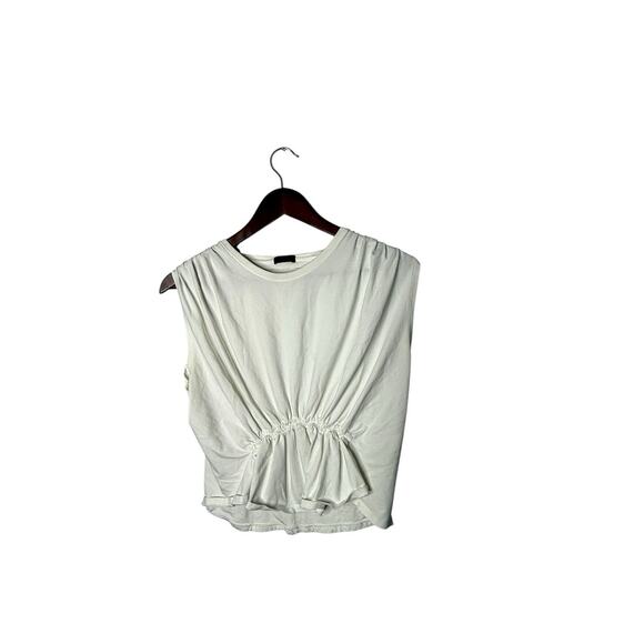 Short Sleeve Cotton Tee ATM Anthony Thomas Melillo White size XL $135 - Picture 1 of 3